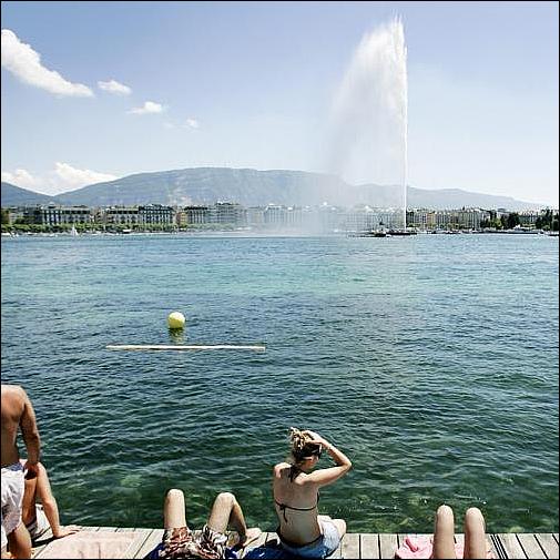 Les bains des Pâquis - Genève